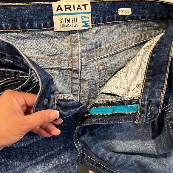 MensAriatsSize31x34 (M7 SLIM-FIT/STRAIGHT-LEG) - Picture 6 of 6